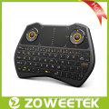 Wireless Slim Keyboard with Microphone and Earphone Jack